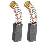 2pcs Motor Carbon Brushes 13x6x4mm for Electric Motors - for premium Replacement Part for Power Tools & Appliances - Fits Various Drill Saw Grinder Models