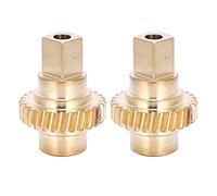 2pcs Motor Replacement Gear 13297951 Copper Material for Astra H Twin Top Parcel Rack Motor