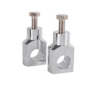 2Pcs Motorcycle 1" Handlebar Riser Clamp 25mm Handle Bar For Bobber For Chopper Handlebar Risers(Color-S)
