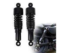 2Pcs Motorcycle 267mm Rear Shock Absorber Adjustable Shocks Spring For Harley Sportster 1200 Roadster XL1200R 2004-2008 2005 2006 2007 Black 10.5inch