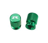 2Pcs Motorcycle Accessories Tire Valve Air Port Stem Cover Caps Compatible With GSXR 1000 750 600 K1 K2 K3 K4 K5 K6 K7 K8 K9 K11(Green)