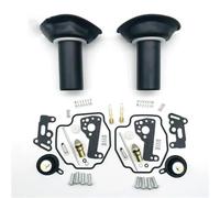 2PCS Motorcycle Carburetor Repair Kit Plunger Diaphragm Float Needle Parts For Yamaha For Virago 535 XV535 XV Diaphragm valve