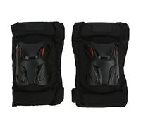 2Pcs Motorcycle Elbow Guard Adjustable Size with Double-layer Hook and Loop Thick Design, Warm and Shockproof Unisex for Motocross ATV Skating