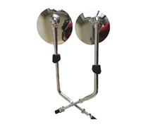 2pcs Motorcycle For Peugeot For Django Rearview Mirror Black Gray Chrome(Chrome plating)