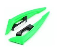 2PCS Motorcycle Front Fairing Winglets Universal Side Spoilers Dynamic Winglet Motorcycle Spoiler Wing Side Cowling Side Fairing(B)