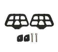 2PCS Motorcycle Front Footpegs - Fit for R1200GS LC 2014-2019, R1200GS LC Adventure 2014-2019, R1250GS LC 2019-2022 - Anti-Slip Stainless Steel Studs, CNC Aluminum, Anodized Black (Black)