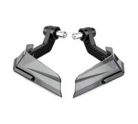 2Pcs Motorcycle Handguard for Ninja 650 650R ZX6R ZX10R, Windproof Rain Protection with Collision Defense for Various Motorbikes,B/Black