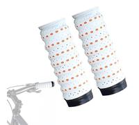 2pcs Motorcycle Handle Grip Tape - Motorcycle Handlebar Wrap, Soft Foam Bike Handlebar Wrap, Ergonomic Pu Bar Tape, Anti Slip Cycling Bike HandlebarTape RoadBikke For Motorbike, Fitness Equipment