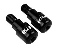 2pcs Motorcycle Handlebar Ends Plugs Balanced Plug Slider Handlebar End Cap Grips for XSR700 XSR900-Black