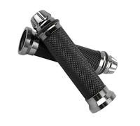2pcs Motorcycle Handlebar Grips 22mm Handle Grip Universal Aluminium Rubber Handlebar Hands Grips