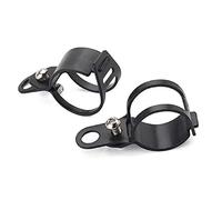 2pcs Motorcycle Headlight Mount Bracket, Universal Turn signal Light Mount Head Lamp Holder Fork Motorbike Head Lamp Holder 30-43mm Motorcycle Extension Bracket Adapter Handlebar Extension Mount
