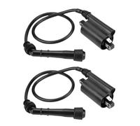2Pcs Motorcycle Ignition Coil Compatible With EX500 500 500R 1987-2009 Models Fits Ignite System Unit Engine Performance Parts