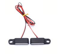 2Pcs Motorcycle LED Mini Turn Signals 12V Motorcycle Scooter Handlebar Indicators Lights Blinker Lamps Amber Flasher Taillight,obvious