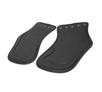 2PCS Motorcycle PU Deflector Deflector Engine Heating Insulation Saddle Saddle