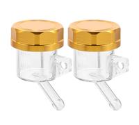 2pcs Motorcycle Rear Brake Reservoir Upgrade Fluid Cup for Scooter 6cm