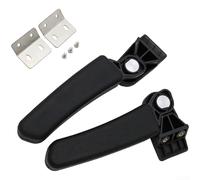 2Pcs Motorcycle Rear Seat Armrest Kit, Aluminum Alloy Passenger Armrest, Tailgate Armrest Specially Modified Armrest, For BMW FOR R1200GS Models