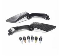 2PCS Motorcycle Rear View Mirror Motorbike 8mm 10mm Side Mirrors Universal Scooters E-bikes