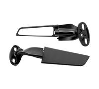 2pcs Motorcycle Rearview Mirror Adjustable Rotating Wind Wing Mirror Replacement，Compatible For Ninja，250 300 H2 H4