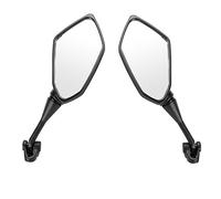 2Pcs Motorcycle Rearview Mirrors, 360° Rotation Heavy Duty Motorbikes Rear View Mirror Flexible Reflective Mirror Left Right Wide Angle Rear View Mirror Safe Rearview Mirror for HONDA CBR 600 F4 F4I