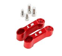 2pcs Motorcycle Rearview Mirrors Extension Riser Mirror Extender Adapters Supplies Rear View Base For Sanyang For SY&M Motorcycle Risers