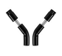 2pcs Motorcycle Rearview Mirrors Stem Extender Extension Riser Adapter For Harley For Sportster X883 1200 For Iron 883