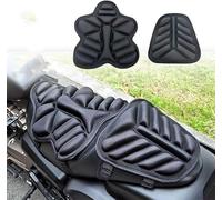 2Pcs Motorcycle Seat Cushion for Suzuki C 1800 RT 2009-2012, Shock-Absorbing Breathable Fabric Honeycomb Soft Motorcycle Pads for Long Rides,A/Style 1