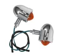 2pcs Motorcycle Turn Signal Lights Vintage Led Indicator Lights for Front Rear Easy Install Turn Signal Lamp