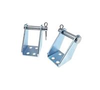 2PCS Mounting Brackets For Linear Actuator Install Bracket With Bolt Install Hole 10mm AUOQKQUT(C Type 2pcs)