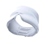 2pcs Mulberry Silk Sleeping Mask Eye Patch Eyeshade Portable Travel Eyepatch Nap Cover Soft Blindfold Smooth for Sleep(Sliver)