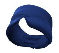 2pcs Mulberry Silk Sleeping Mask Eye Patch Eyeshade Portable Travel Eyepatch Nap Cover Soft Blindfold Smooth for Sleep(Dark Blue)