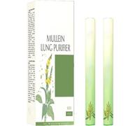 2Pcs Mullein Lung Diffuser, Mullein Inhaler Pen, MulleinInhaler for Lung Cleansing and Breathing Support, Herbal Lung Cleansing Inhaler, Herbal Diffuser Pen
