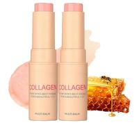 2PCS Multi Balm Stick For Anti Wrinkles | Collagen Boosting Multi Balm Stick for Face, Eyes, ＆Lips | Hydrating Moisturizers for Women and Girls