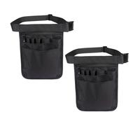 2pcs Multi Compartment Fanny Pack Pouch for Lightweight Organizer for Scissors Supplies High Density Portable Storage for Professionals