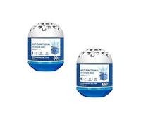 2pcs Multi Functional Air Box, 120g Automatic Quiet Dust Removal Box, Plant-Based Air Cleaner No Electricity Required For Home Dorm Apartment Bedroom Kitchen Bathroom