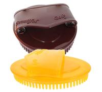 2pcs Multi Functional Massage Brush PVC Body Cleaning for Home Use | Showering Exfoliating Brush, Hand Held Scrubbing Brush, Portable Backwash