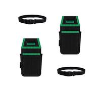 2pcs Multi Pocket Utility Pouches Quick Access Clip Hands Less Tool Storage Organizers Abrasion Resistant for Job Sites Multi Functional Tool Waist Bag