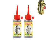 2PCS Multi-Purpose Dry Lube Spray: 60ml Graphite Powder Lubricant for Locks, Doors, Windows, Sliding Tracks, Bearings, Treadmill Belt & Bike Chains | Graphite Grease & Silicon Lubricant Alternative