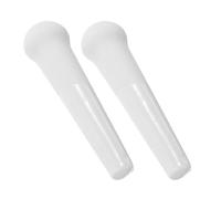 2pcs Multi Use Ceramic Pestle Set Manual Garlic Masher Grinding Rod