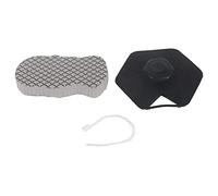 2Pcs Multifunctional Body Scrubber Polygon 3D Rapid Rebound Shower Brush Black Grey Silicone Bath Brush for Adults and Babies Deep Clean Skin and Household Chores