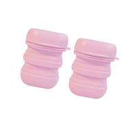 2PCS Multifunctional Silicone Folding Soap Holder Space Saving for Home Outdoor Soap Leakprevent Foldable