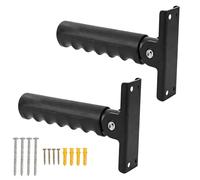 2Pcs Multifunctional Stair Assist Grab Rod Practical Handle Nonslip Doorway Flipping Handle Utility Handrail Nonslip Extended Stair Grab Rod