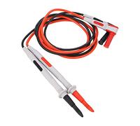 2PCS Multimeter Test Leads, Universal Electrical Probe Pen with 0.3mm Tip and 3.5mm Plug, Durable PU and Brass Material for Circuit Testing, Test Probes for Multimete