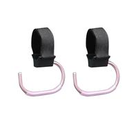 2pcs Multiple Angles Rotating Hook for Infant Strollers Lightweight Aluminum Construction Quick Setups Most Pushchairs Aluminum Pushchair Accessory