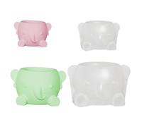 2pcs Multipurpose Silicone for Plant Pots Elephant Succulents Planter Easy Demoulding Pen Holder Craft Tool Elephant Planter Mold