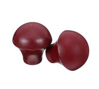 2pcs Mushroom Cabinet Handle for Kitchen Steamer - Steaming Door Knob with Easy Grip - Replacement Pull for Household Commercial Restaurant Equipment