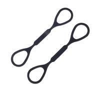 2Pcs Musical Instruments Trumpet Slide Stopper Portable Rubber Stopper Rings Change Tube Tow Rope Easy to Install Trumpet Tension Cord Pipe Drag Cord