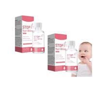 2pcs Nail Biting Prevention For Kids, Kids Anti Nail Biting | 30ml Stop Biting Nails For Children | No Bite Stopper Strengthener Clear Thumb Sucking Liquid For Baby Toddler Adults Hand