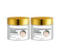 2PCS Nail Care Cream - Professional Hard As Hoof Nail Strengthening Cream,Strengthens Nails, Fast-Absorbing, Non-Greasy Nail & Cuticle Care, for Dry Cracked Nails(2 * 40ML)
