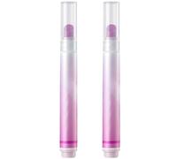 2Pcs Nail Care Pen, 3 in 1 Cuticle Oil Pen for Nails, Moisturize Strengthen Cuticle Pusher with Ceramic Tip for Hangnails Nail Care, Oil, for Nails, Pusher