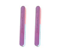 2PCS Nail File Block Knife Sanding Strip Six-Sided Polishing Manicure Tools Double-Sided Nail Polisher Random Color